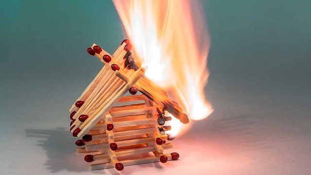 Que hacer en caso de incendio en casa.